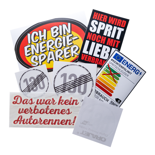 Sticker-Set „Gegen den Strom“