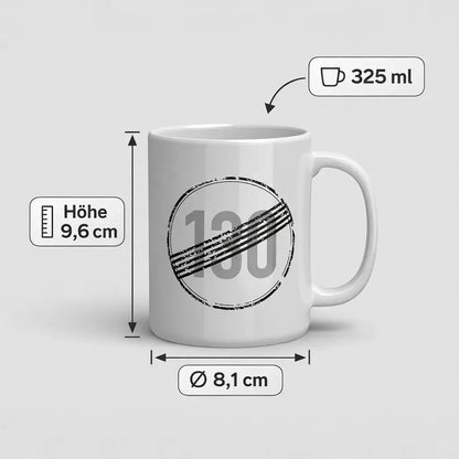 KeinTempolimit Kaffeebecher – 130 Ende Tasse